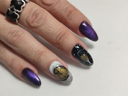 Uñas almendra