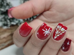 Uñas navidad